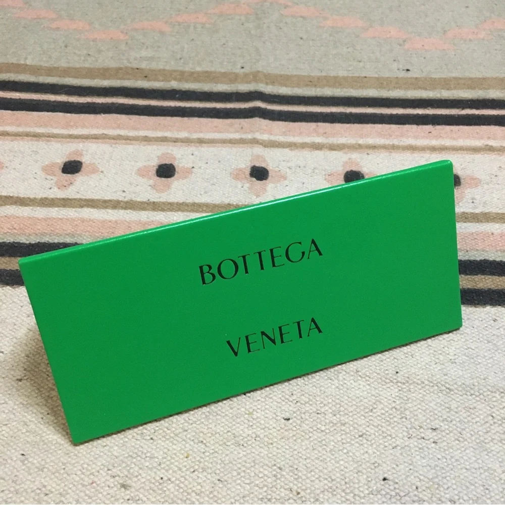 Bottega Veneta Green eyeglass sunglasses case